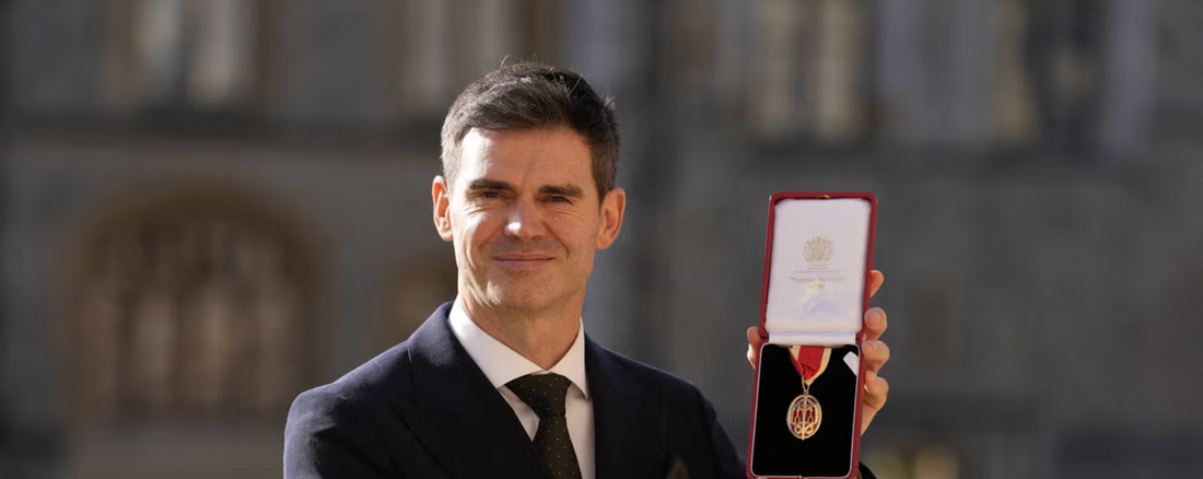 James Anderson Receives Knighthood after Record Breaking Career