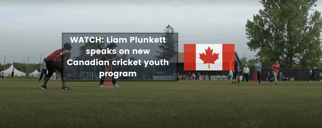 WATCH: Liam Plunkett promotes cricket to the next generation of Canada with the help of new youth program